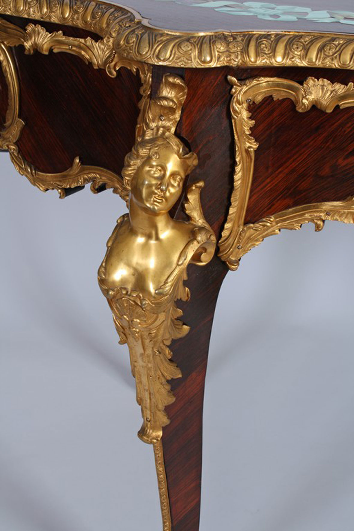 Rivart Porcelain Marquetry Table